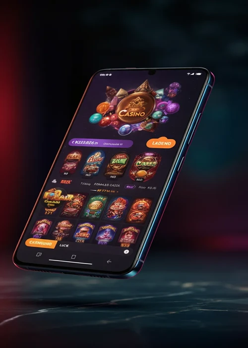 Golden Mister Casino's vibrant homepage hero section, prominently featuring the 125% welcome bonus and popular slot game previews.